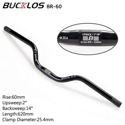 BUCKLOS 25 4 31 8mm Lenker Aluminium Legierung Mountainbike Riser Bars