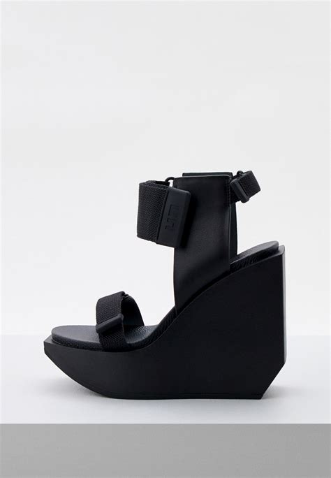 Босоножки United Nude WA HI цвет черный RTLACL312901 купить в интернет магазине Lamoda