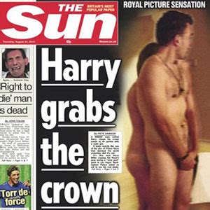 Kenneth In The Prince Harry Receives Naked Salute On Facebook