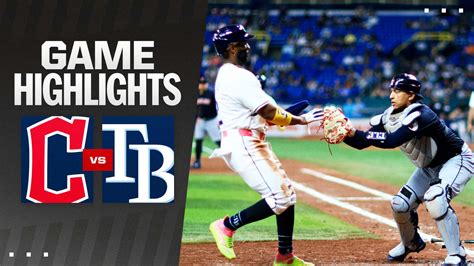 guardians  rays highlights  tampa bay rays
