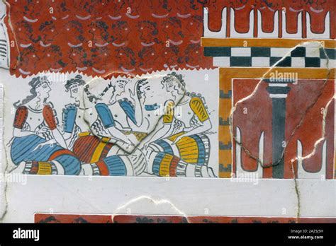 Fresco Knossos Hi Res Stock Photography And Images Alamy