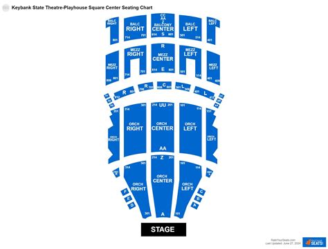 Ohio Cleveland State Theater Seating