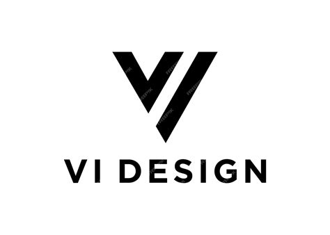 Premium Vector Vi Logo Design Vector Illustration