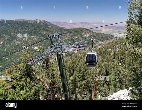 The Heavenly Gondola cable car travels 2.5 miles up the mountain from Heavenly Village Resort ...