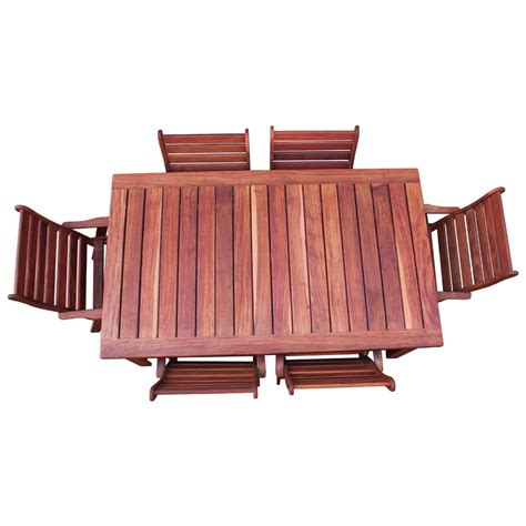 Bay 6 Seater Teak 1800mm patio set since 2001. Lowest prices!