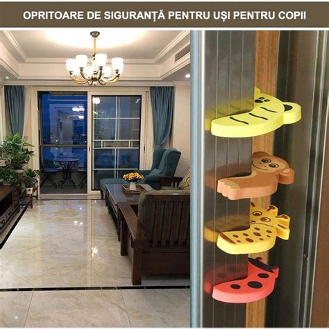 Set 50 Piese Protectii Mobilier Si Prize Pentru Siguranta Copiilor