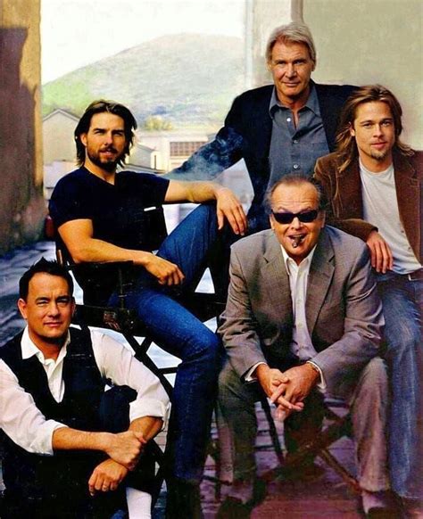 Vanity Fair 2003📰tom Hanks Tom Cruise Harrison Ford Brad Pitt And