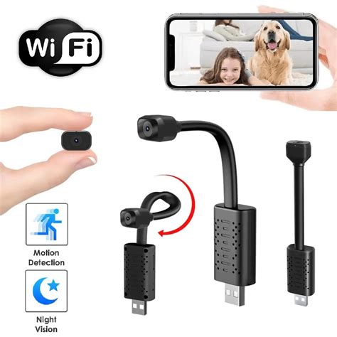 Мини скрытая камера на гибкой ножке IP-37 беспроводная WiFi IP-камера ...