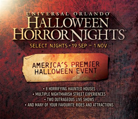 Halloween Horror Nights Frequent Fear Pass