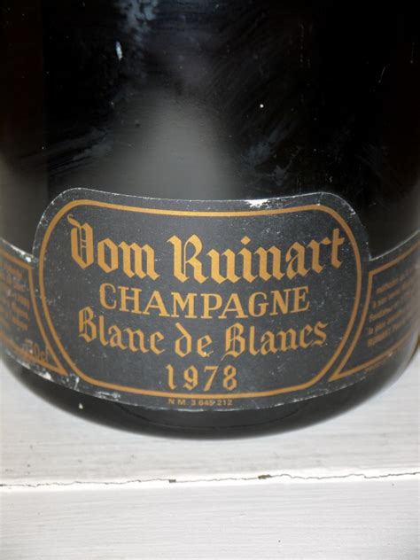 Magnum Dom Ruinart 1978 Blanc De Blancs Au Droit De Bouchon