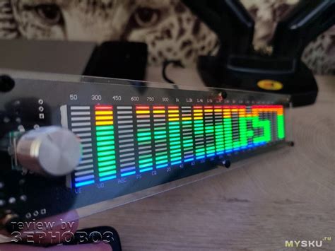 Анализатор спектра и эквалайзер GEEKTONE LED2015 с DSP (Music Spectrum ...
