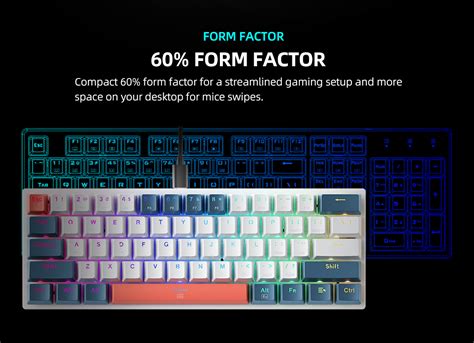 Machenike K B Mechanical Keyboard Keys Wired Keyboard Hot Swappable Rgb Backlit Gaming