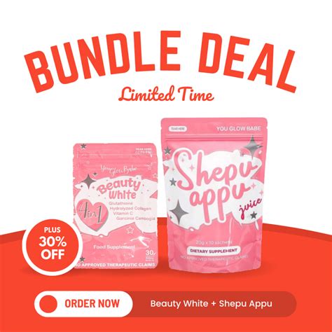 Bundle Deal You Glow Babe Beauty White Capsule Capsules Shepu Appu Shopee Philippines