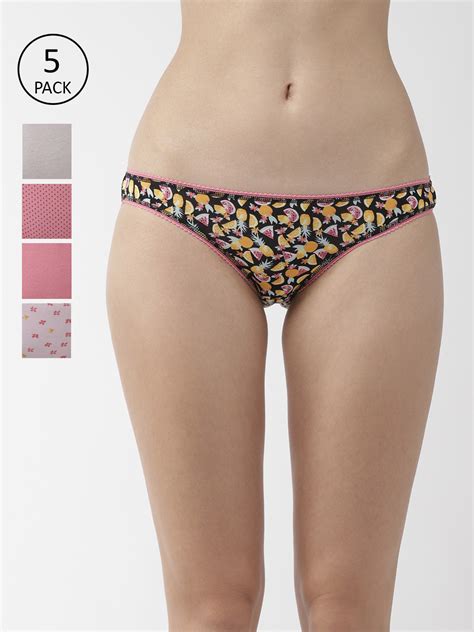 Buy Marks Spencer Women Pack Of 5 Bikini Briefs T610385 Briefs For Women 10231697 Myntra