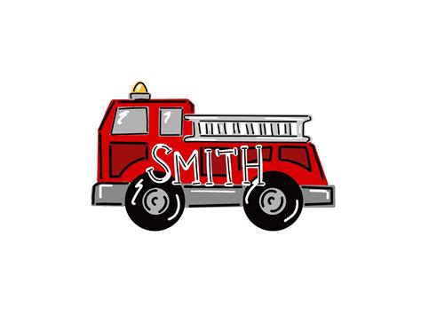 Fire Truck Template