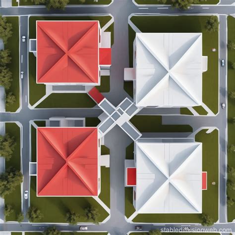 rectangular building layout  crossway stable diffusion