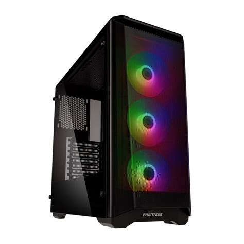 Phanteks Eclipse P400a Drgb Tg Atx Casing Black Drgb White Drgb