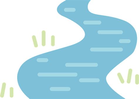 peaceful river landscape illustration   usage