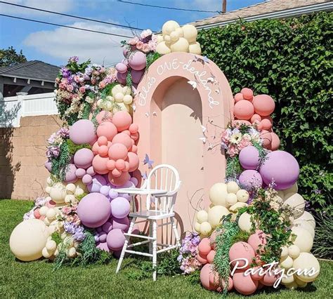 Guirnalda de globos de color marfil globos de doble relleno beige nude de diferentes tamaños