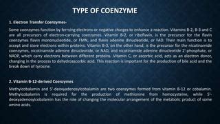 Coenzymes PPT