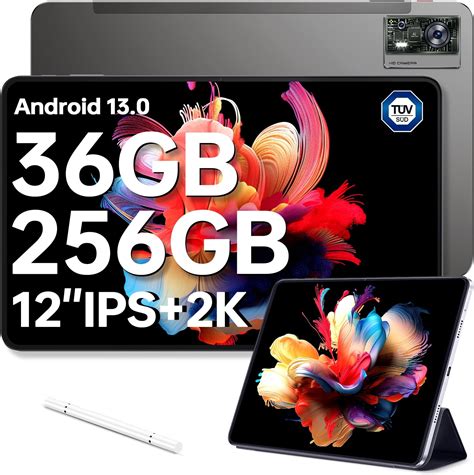 OUKITEL OT5 Tablet 12 Zoll - 36 GB RAM +256GB ROM Helio G99 Octa-Core Tablet Android 13