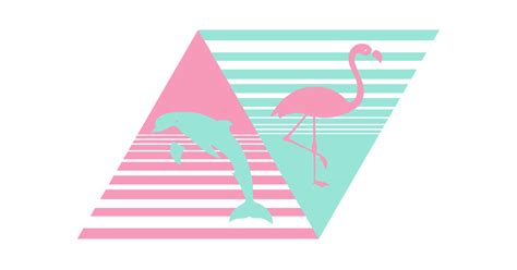 Ships Free Dolphin And Flamingo