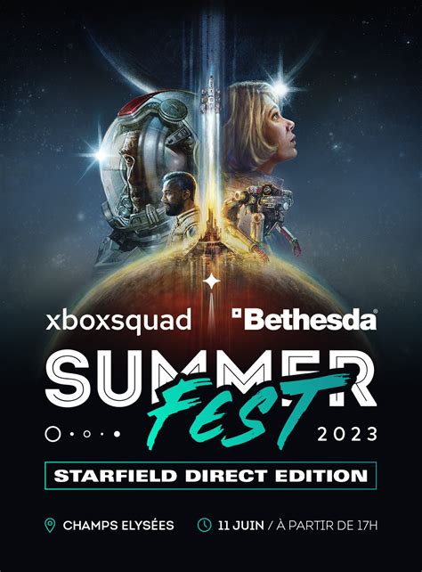 Bethesda se joint à XboxSquad pour le SummerFest Starfield Direct Edition