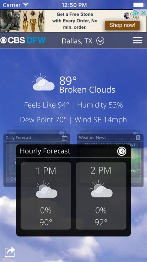 Cbs Dfw Weather For Iphone Download