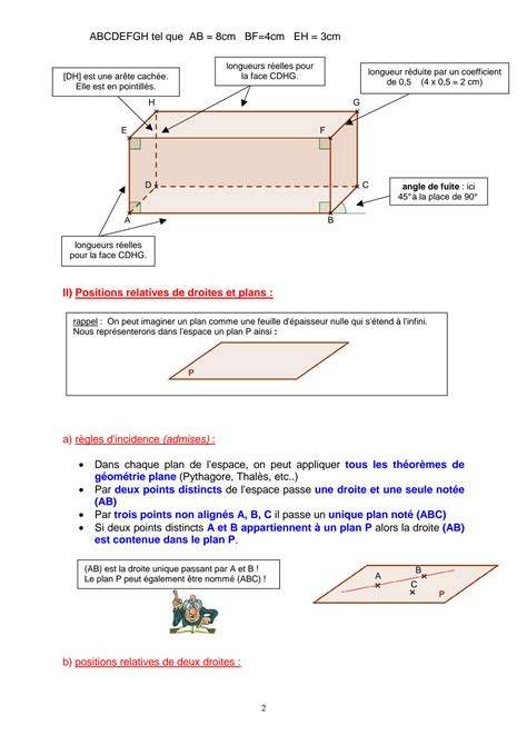 Solution Geometrie Dans L Espace Cours Studypool