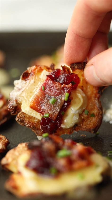 Brie Bacon Cranberry Smashed Potatoes Artofit