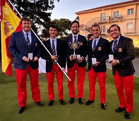 España campeona de Europa Mid Amateur Masculino por Equipos