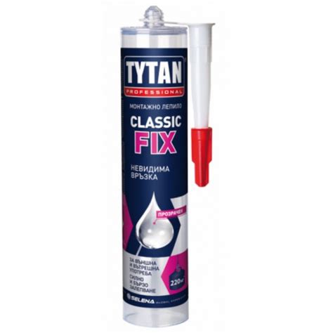 ᐉ Classic Fix Transparent Mounting Adhesive - 310ml Tytan at top price ...