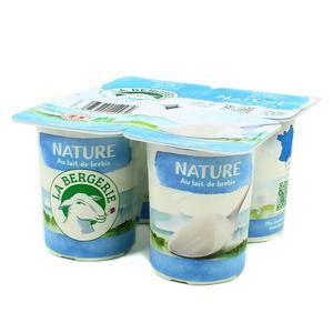 Achat Vente La Bergerie Yaourt Nature Au Lait De Brebis Bio X G