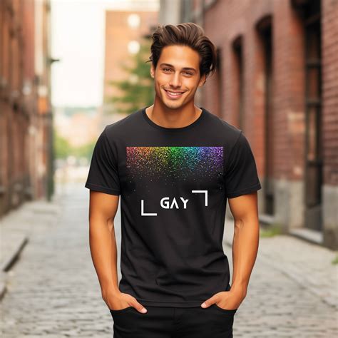 Gay Tshirt Gay Sparkles Mens Cotton Tee Gifts For Gay Men Pride Clothing Great Price