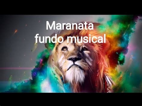 Fundo Musical Para Prega O Maranata Youtube