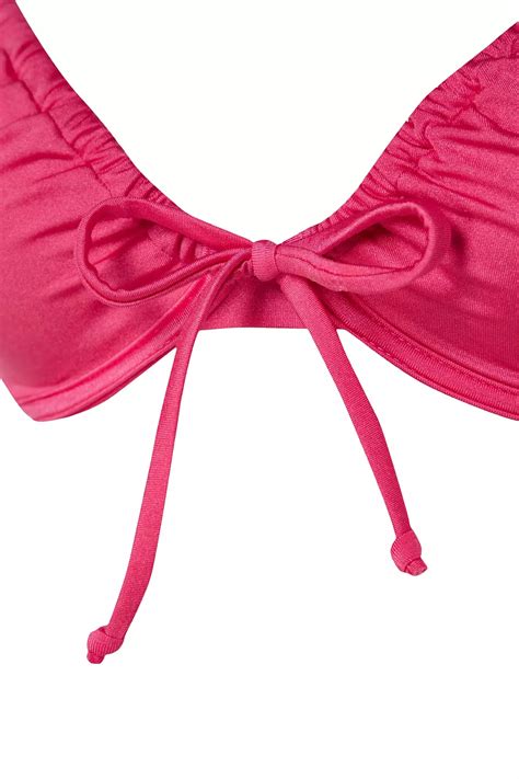 Buy Trendyol Tie Front Bikini Top Bottom Set Online Zalora Philippines