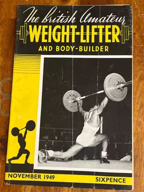BRITISH AMATEUR WEIGHT LIFTER AND BODYBUILDER Muscle Magazine MAHGOUB 11 49 16 08 PicClick UK