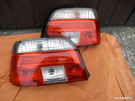 Lampy tylne tył BMW E39 Sedan Clear Red Depo Koło Sprzedajemy pl