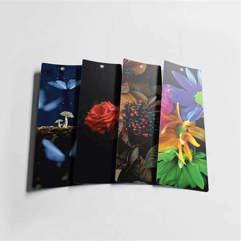 Printable Floral Bookmark Printable Bookmarks Template - Etsy