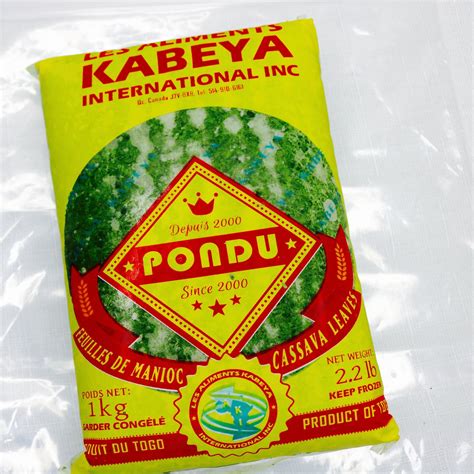 Pondu Cassava Leaves Flourish Spices And African Food