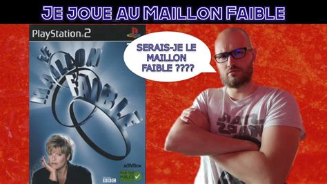 Le Maillon Faible PS2 Une Partie Sur YouTube