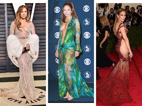 J Lo La Reina Del Naked Dress