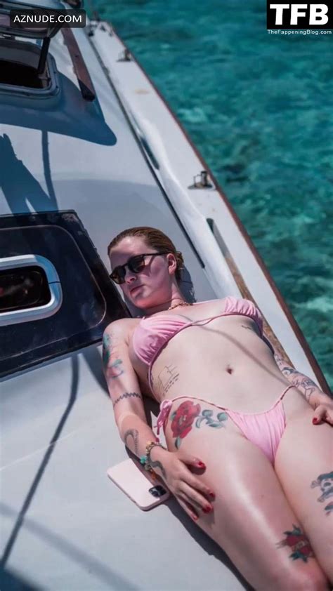Ireland Baldwin Sexy Poses Showing Off Her Hot Bikini Body On Social Media Aznude