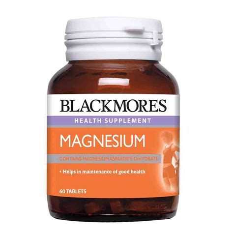 Health Shop Blackmores Magnesium 60s