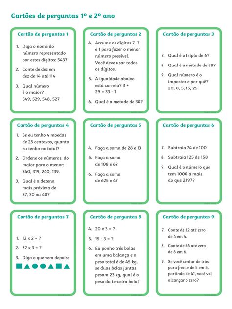 Perguntas Para 5 Ano