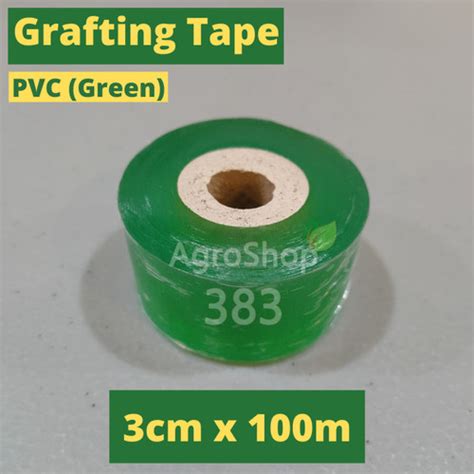 Jual Grafting Tape Plastik Okulasi Sambung Pucuk Parafilm Cm X M