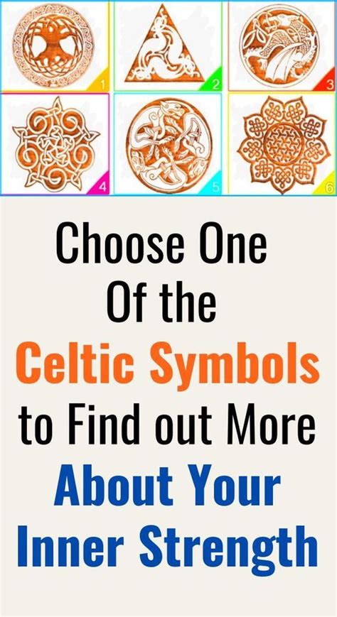 Choose One of the Celtic Symbols to Find out More About Your Inner Strength | Celtic symbols ...