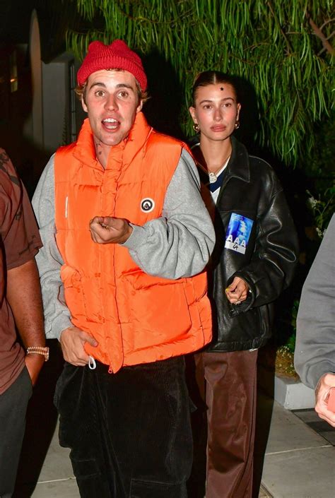 HAILEY and Justin BIEBER Night Out with Justin and Corey Gamble at Bird