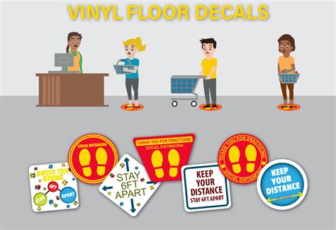 Removable Floor Decals