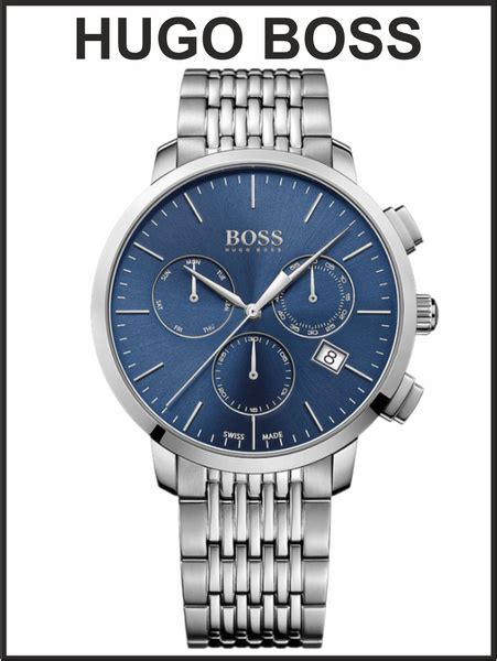 Мужские наручные часы Hugo Boss кварцевые - купить с доставкой по ...